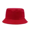 Sombrero de Pescador de Color Sólido de Moda Estilo Coreano para el Verano, Sombrilla Versátil y Sombrero de Pesca Anti-UV, Se Puede Estampar con Logo