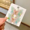Pinzas para el Cabello Florales Estilo Vacacional, Esenciales para Tomar Fotos, Pinzas para el Flequillo con Ambiente de Playa, Pinzas Laterales Estilo Dulce