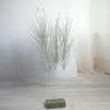 Adereços de casamento simulação Pavão grama laser grama layout de casamento adereços pvc grama paisagismo grama planta fotografia adereços