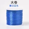 Cuerda elástica directo de fábrica rollo grande de 500 metros hilo elástico hilo para cuentas diy hilo elástico hilo elástico para cuentas
