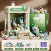Tao Doodle Mini Máquina de Pegar Bonecos Infantis Boneco de Clipe Pequeno Doméstico Máquina de Gashapon a Moeda Brinquedo de Presente Atacado