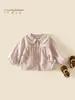 Procesamiento Personalizado Abrigo de Otoño para Niñas 2026 Nuevo Estilo Coreano Cárdigan Infantil Ropa Top para Bebé Niña Otoño