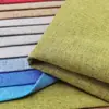 Lino Fino, Color Sólido, Tela de Lino Tela para Sofá, Suministro Directo del Fabricante, Tela para Cojín de Sofá, Material de Lino, Superficie de Poliéster