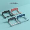 Multi-funcional Basin Rack Não perfurado Banheiro suspenso Rack de armazenamento suspenso Banheiro Basin Folding Storage Rack Lavatório Rack