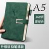 Caderno de Negócios Espessado Couro de Ovelha Cabeça de Veado Caderno de Alto Valor A5 Logo Personalizado Livro de Mão Atacado Simples