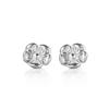 Marca de moda original flor eterna pendientes sencillos personalidad pendientes de acero de titanio hombres y mujeres temperamento pendientes Joker pendientes al por mayor