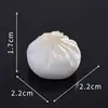 Miniatura de paisagem simulada de um hambúrguer e coxa de frango em resina, cenário para casa de bonecas Decoração DIY, mini adorno de mesa