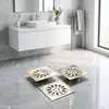 Dren de Piso Grande de Acero Inoxidable 304, Cuadrado Anti-Obstrucción y Anti-Olor de Doble Propósito para Lavadora, Venta al por Mayor para Uso en Ingeniería