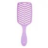 Fábrica Platinum Fly Atacado Pente Costelado Pente Vazado para Modelar Pente Alisador de Cabelo Pente Grande Curvo para Cabeleireiro Pente em V