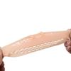 Almofada do antebraço da cor da pele da embalagem da caixa de silicone respirável anti-dor anti-desgaste mulheres salto alto meia almofada do antebraço