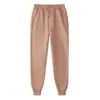 Pantalones de Chándal de Forro Polar para Hombre y Mujer Transfronterizos, 19 Colores, Joggers Lisos, Pantalones Lápiz con Cintura Elástica, Pantalones Largos, Venta al por Mayor de Fábrica