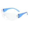 Óculos de Proteção Esportiva ao Ar Livre com Lentes Ovais Sem Aro, Moda, Combinação de Duas Cores Personalizada, Óculos de Segurança Proteção contra Vento para Homens e Mulheres