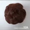 Atravessando a Fronteira Peruca Coque de Cabelo Coque Fabricante Atacado Seda de Alta Temperatura Fofo Cacheado Elástico de Cabelo Botão de Flor Cabeça Comércio Exterior Cabelo
