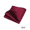 Pañuelo de Bolsillo para Traje de Hombre, Alta Densidad de 1200 Puntos, Seda Artificial, Accesorio para Traje, Pañuelo Jacquard, Bufanda Cuadrada, En Stock