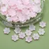 Acessórios Estéreo Flor Pequena Flor de Cerejeira Esmaltada 10mm Grampo de Cabelo Infantil Grampo de Cabelo DIY Acessórios de Joias com Contas da Dinastia Han