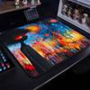 Alfombrilla de Ratón para E-Sports de Venta Caliente Transfronteriza, Diseño Fresco y Colorido, Impresión de Alta Definición, Base Antideslizante, Alfombrilla de Ratón de Tamaño Grande