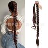 Comercio exterior transfronterizo trenza coleta trenza trenza Amazon más vendido trenza de tres cabos Trenza de Ponytail