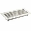 Grelha de Ventilação para Piso com Filtro, Grelha de Piso, Ventilação de Piso Metálica com Válvula, Grelha de Exaustão com Palhetas
