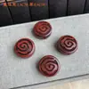 Accesorios para Joyería DIY, Cuentas Espaciadoras Pequeñas de Palo de Rosa para Tejer Pulseras y Collares, Cuentas para Colgante de Coche, Colgante de Palo de Rosa