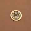 Moedas de Cinco Imperadores de Latão Espessado Estilo Antigo Moedas de Cobre de Imitação Acessórios de Pingente de Moeda de Cinco Imperadores Produtos Artesanais Fabricante Atacado Personalização