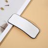 Pinza para el pelo de cuero simple estilo japonés y coreano, pinza para flequillo roto de internet, pinza de cuero para el pelo, pinza para la parte trasera de la cabeza, pinza lateral, accesorio para el pelo, pinza para bebé