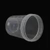 En stock: Taza medidora de 120 ml con tapa, 120 ml con marcas de escala, Onza, Contenedor de plástico de gran capacidad