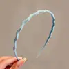 Diadema Fina Ondulada para Mujeres con Coronilla Alta, Diadema Antideslizante Dentada para Peinar el Cabello, Lavarse la Cara y Aplicar Mascarillas Faciales, Accesorio Diario para el Cabello