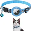 Nuevo Estuche Rastreador Apple Airtag Collar de Posicionamiento Anti-Pérdida para Mascotas Gato Collar Reflectante con Cascabel