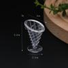 Mini Copo de Plástico Estilo Japonês e Coreano para Brincar de Comida DIY Mini Copo Copo para Sorvete Sundae Copo para Pudim Copo para Cerveja Suco