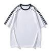 Camiseta de Manga Corta para Hombre 2025 Verano Nueva para Correr Cuello Redondo en V Top de Seda de Hielo Ropa de Fitness Bádminton Ropa Deportiva para Hombres