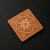 Imanes de refrigerador de cerámica de ladrillo rojo, decoraciones para el hogar con textura repujada retro artística, hechos a medida según dibujos y muestras de la fábrica de origen