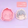 Série Fei Ren Zai Xiao Yu Xiao Tian Argila Simulação Moldes de Biscoito Personagens de Desenho Animado Anime Biscoito DIY Assar