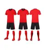 Temporada de Regreso a Clases Clase de Entrenamiento de Fútbol Uniformes de Equipo Deportivos Secado Rápido Transpirables Uniformes de Fútbol Precio Especial Promocional Uniformes de Fútbol Logo Personalizado