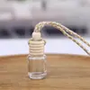 Cordão para Carro Frasco de Perfume Frasco de Aromaterapia para Carro Saída de Ar de Ar Condicionado Mini Óleo Essencial Volátil Frasco Vazio Autocontido