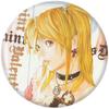 Death Note Series Desenho animado Bidimensional Emblema de folha de flandres Espelho Chaveiro Acessórios Pingente Periférico