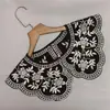 Gola Falsa de Renda Versátil Novo Estilo Xale Feminino Acabamento em Renda Decoração de Temperamento Rejuvenescedora Gola Lisa Lenço Pequeno Gola Falsa