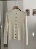 KEKEZOON Suéter de Punto con Cuello Alto Acanalado para Mujer Otoño Ajuste Delgado Diseño de Botones Manga Larga Top Adelgazante 9520