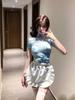 Zhonghua Niang Cheongsam Ropa interior sexy Delantal Puro Deseo Maid Dos piezas Maid Falda retro japonesa Falda corta de verano