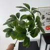Hojas de la Fortuna Simuladas, Paisajismo de Jardines, Macetas de Flores Artificiales, Decoración de Sala de Estar, Plantas Verdes, Árboles de la Fortuna de Interior, Florales Creativos al por Mayor