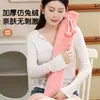 Bolsa de Agua Caliente con Patrón de Bultos, Bolsa de Agua Caliente Rellena de Agua, Tipo Tira Larga, Específicamente para la Columna Cervical, para Compresas Calientes en el Estómago, Cintura y Cuello
