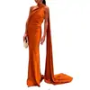 2026 Ropa Europea y Americana Transfronteriza para Mujer Vestido Largo de Sirena Ajustado con Escote Halter y Espalda Descubierta con Cintas