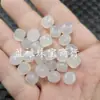 Cuentas de Ágata Blanca Tipo Hielo Estilo Antiguo, Cuentas Sueltas de Jade, Cuentas de Calcedonia, Cuentas Barril, Cuentas Espaciadoras, Accesorios para Joyería, Cuentas de Jade Hechas a Mano