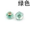 Botones de Flor de Diamante Estéreo con Purpurina de Dos Colores Coloridos Camisa Dinastía Han Ropa para Niños Botones Decorativos Joyería DIY