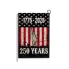 Bandera del Día de la Independencia de los Estados Unidos 2026 250 Aniversario Decoración de Atmósfera de Jardín Bandera de Jardín