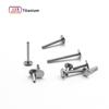 Aretes de Aleación de Titanio F136 Fondo Plano Joyería Barra Base Redonda G23 Uña Labial Diente Interno Perforación Reemplazo Accesorios de Joyería