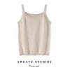 Zhenrong~Moda Consinee Suéter 100% Cachemira Chaleco Camisola Ajustado para Mujer Versátil para el Trabajo Capa Base