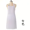 Delantal de Chef con Cuello Halter, Estilo Largo Ajustable, Anti-Manchas, Adecuado para Cantinas, Hoteles, Restaurantes, Ropa de Trabajo de Chef de Cocina