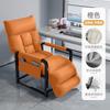 Cadeira Lounge para Pausa para Almoço, Cadeira para Dormitório de Escritório, Assento de Dupla Finalidade para Sentar e Reclinar para Soneca, Cadeira Sofá Preguiçosa Dobrável para Estação de Trabalho