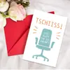 Set de Tarjeta de Despedida y Agradecimiento de Gran Tamaño Nuevo Transfronterizo y Sobre, Regalo para Colegas, Regalo de Despedida, Tarjeta de Agradecimiento