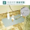 Alfombrilla antideslizante para baño con ventosa, costura hueca, alfombrilla impermeable, tablero de ajedrez, rejilla, alfombrilla para suelo de baño, inodoro, piscina, cocina